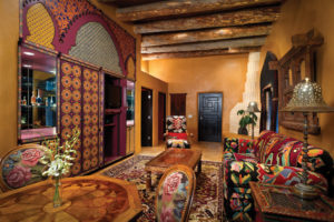 El Monte Sagrado Taos Morocco Living Room