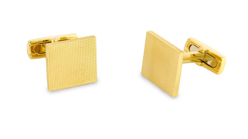 Deakin & Francis Yellow gold square cufflinks, $5,775