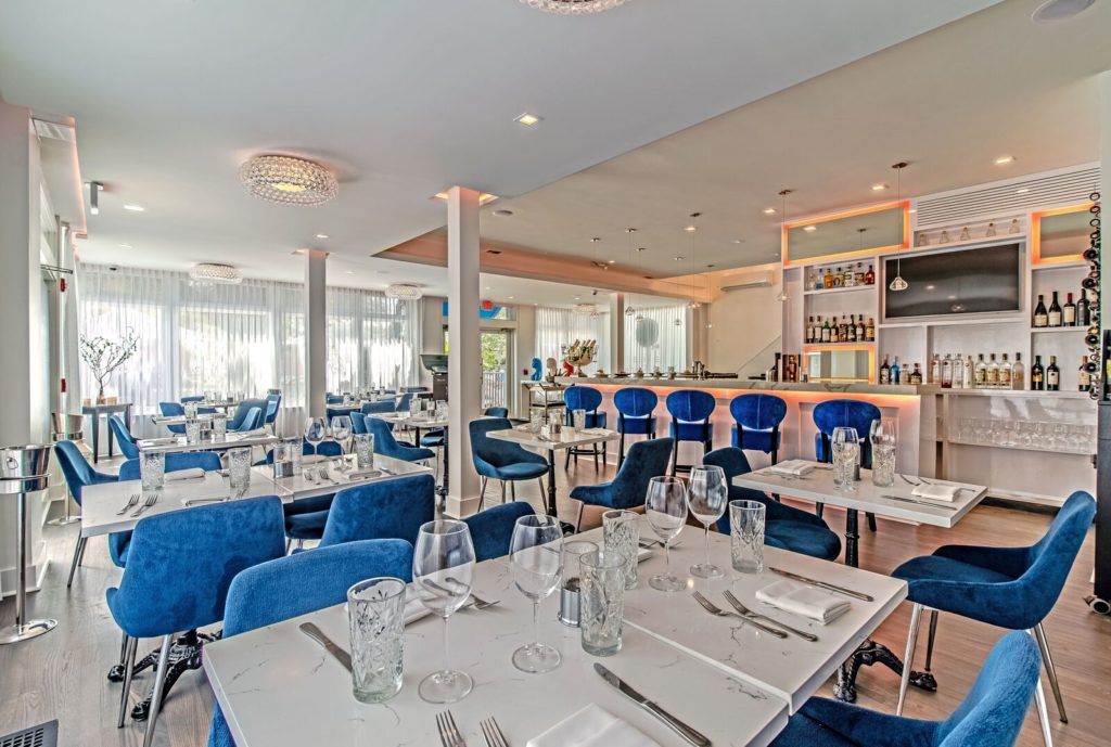 All of the Villa Saint-Tropez project was hand-crafted and built out in Construction Concepts' shop. 