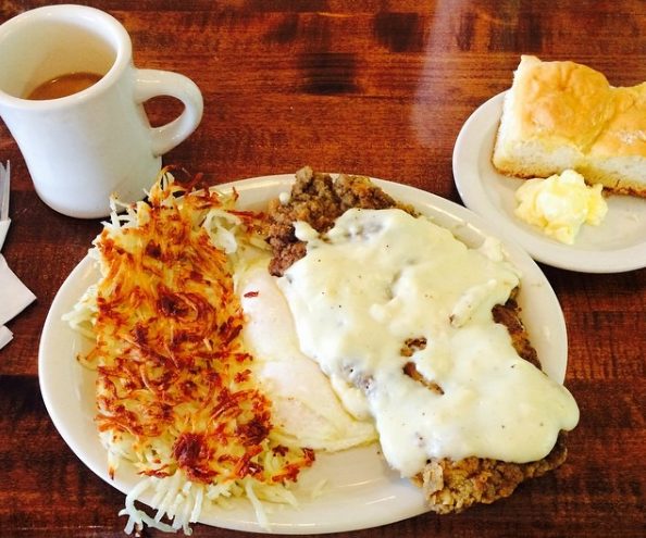Owner Steve Drayer is working on a Fountain View Cafe cook book. 