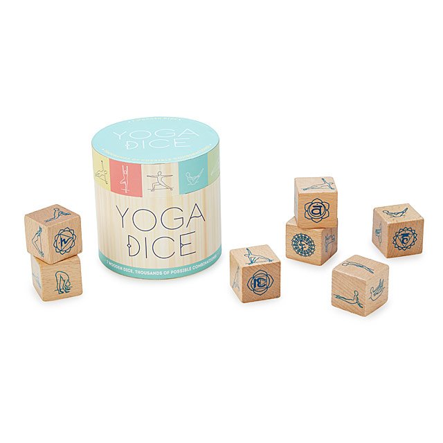 Nope. Namaste in my living room with these yoga dice.  