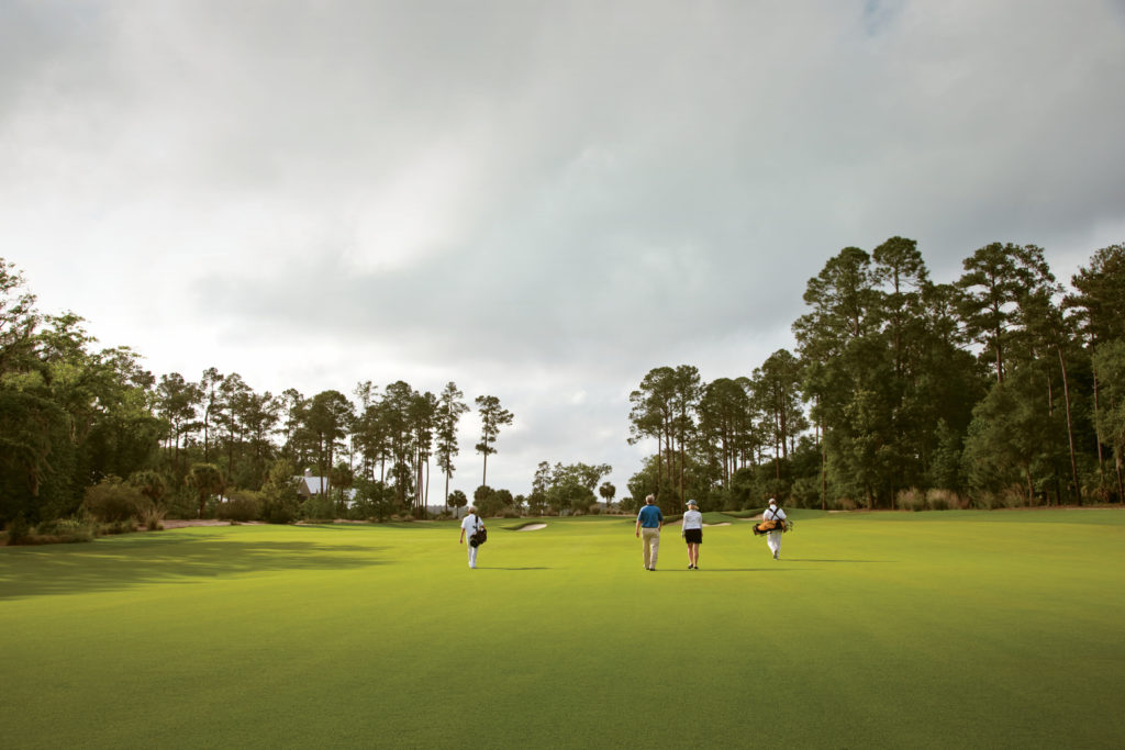 The Bluff is home to an 18 hole Jack Nicklaus signature golf course.