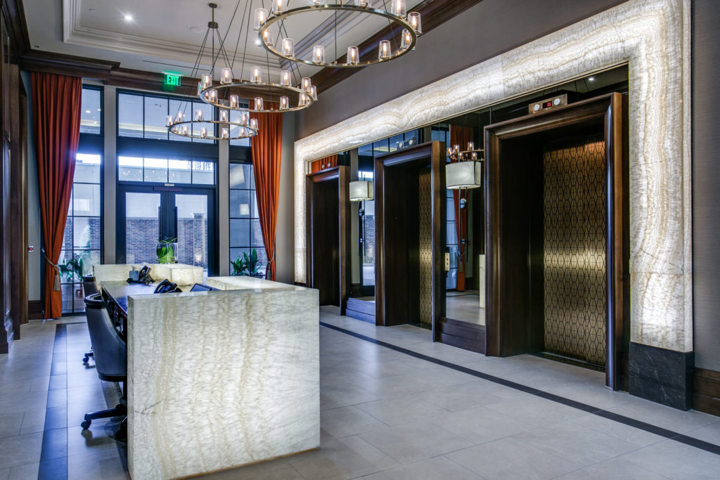 The McKenzie has 24-7 concierge and 24-7 valet service.