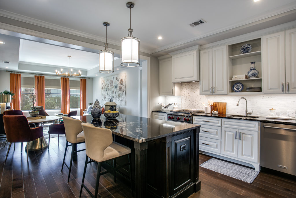 The McKenzie's interiors are all about high-end finishes.