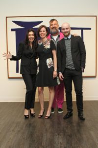 Nancy Littlejohn, Emily Griffith, Bill Arning, Cody Fitzsimmons (Photo by Chris P. Bachman)