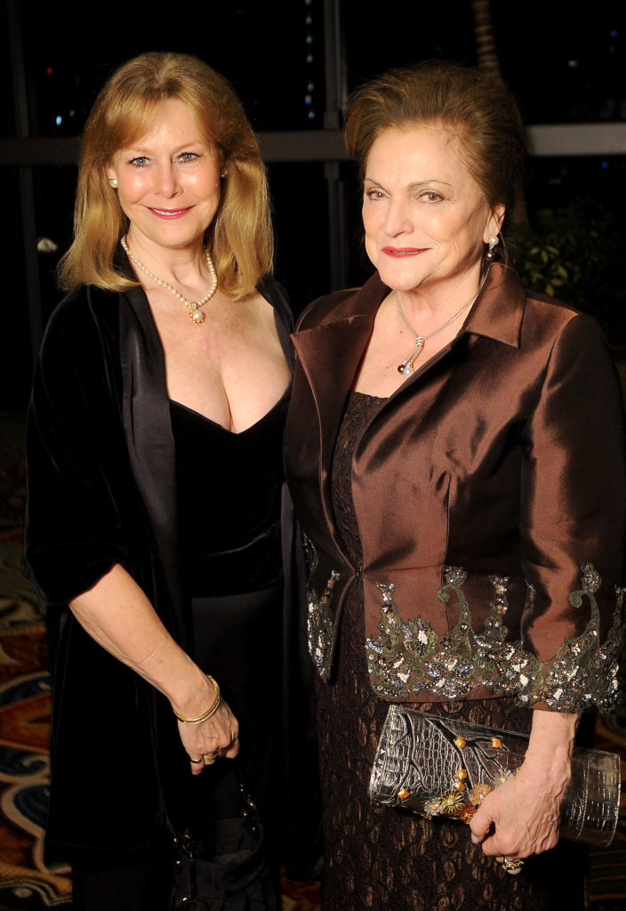 Cheryl Byington and Beth Wolff at the Crohn's & Colitis Foundation's 2019 Crystal Winter Ball at the Hilton Americas Hotel Saturday Jan.19, 2019.