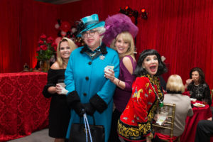 Cindy Baker, Queen Elizabeth (aka Tirey Counts), Celene Buffington, Missa Sutton