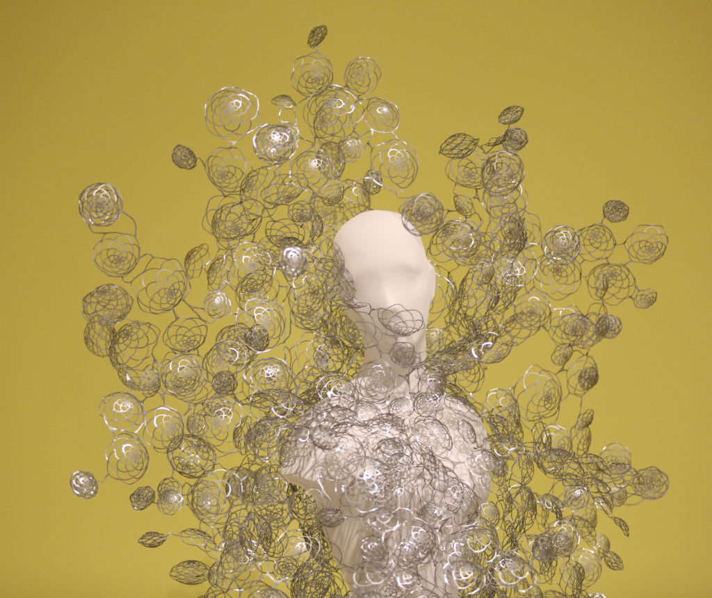 Iris van Herpen's, "Aeriform Finale," 2018, from the DMA's "Women + Design" exhibition