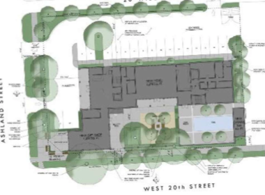 The new hotel will have a rooftop terrace, courtyard and pool. 