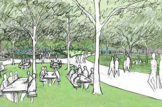 You can expect plenty of seating areas. 