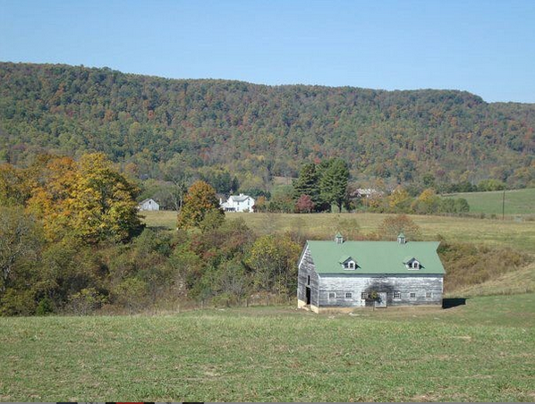 Postcard from West Virginia: Swift Level Farm in Greenbrier County.