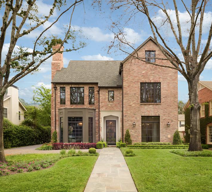 The newly-built residence at 3028 Locke Lane