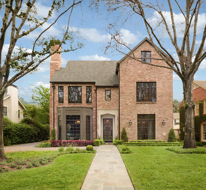 The newly-built residence at 3028 Locke Lane