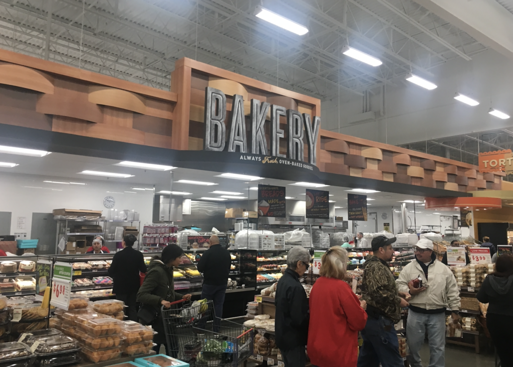 The scratch bakery is paired with a fresh tortilleria. 