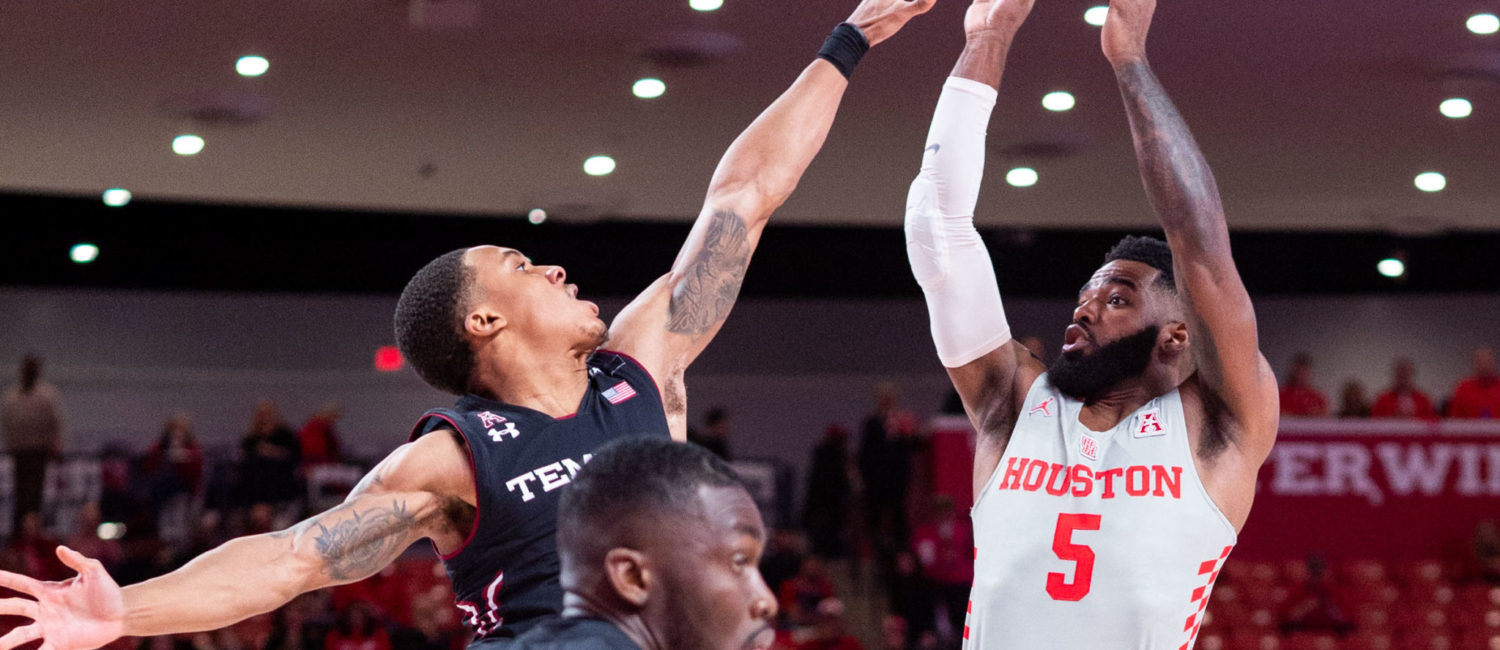University of Houston guard Corey Davis