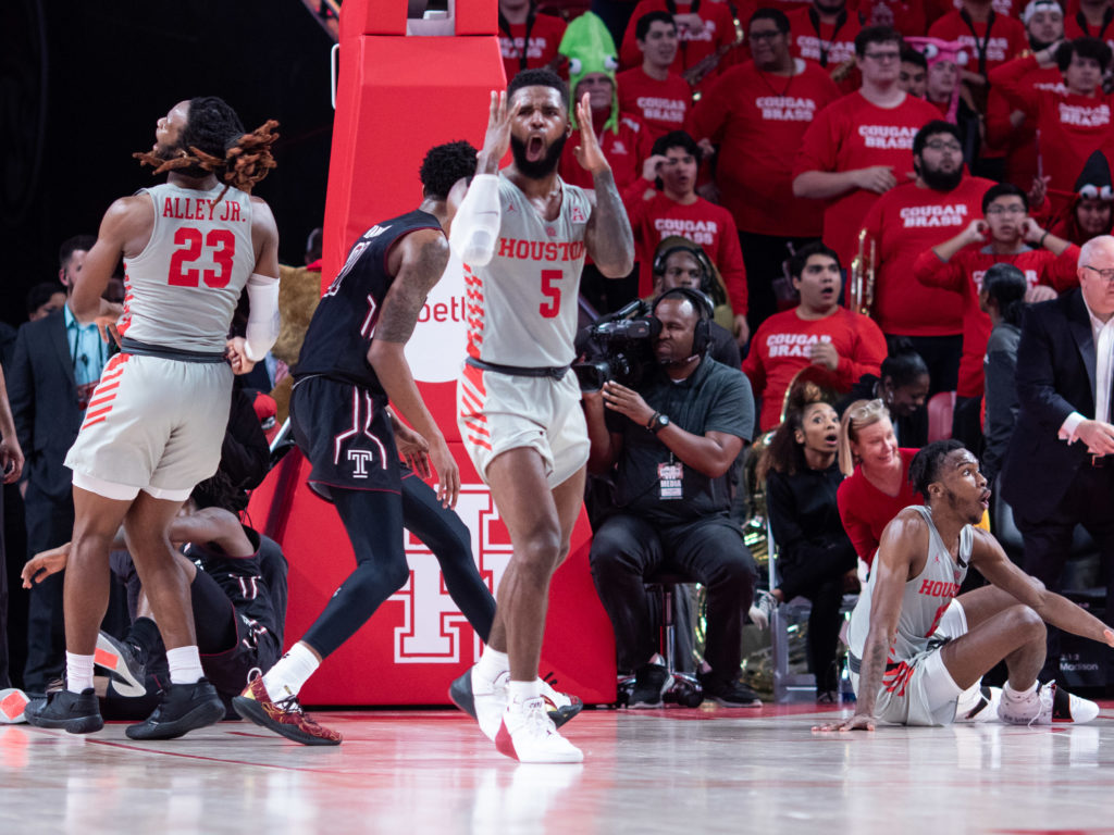The University of Houston won't play perfect every night, but they'll still make plays worth oohing over. (Photo by F. Carter Smith.)
