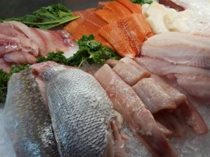 airline seafood spread