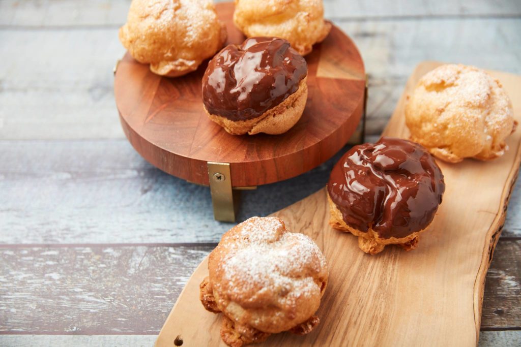 You could call cream puffs Beard Papa's specialty. 