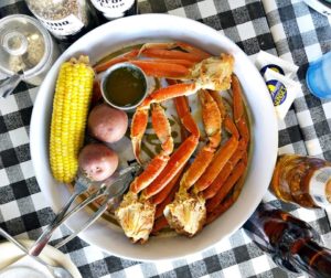 flying fish crab legs