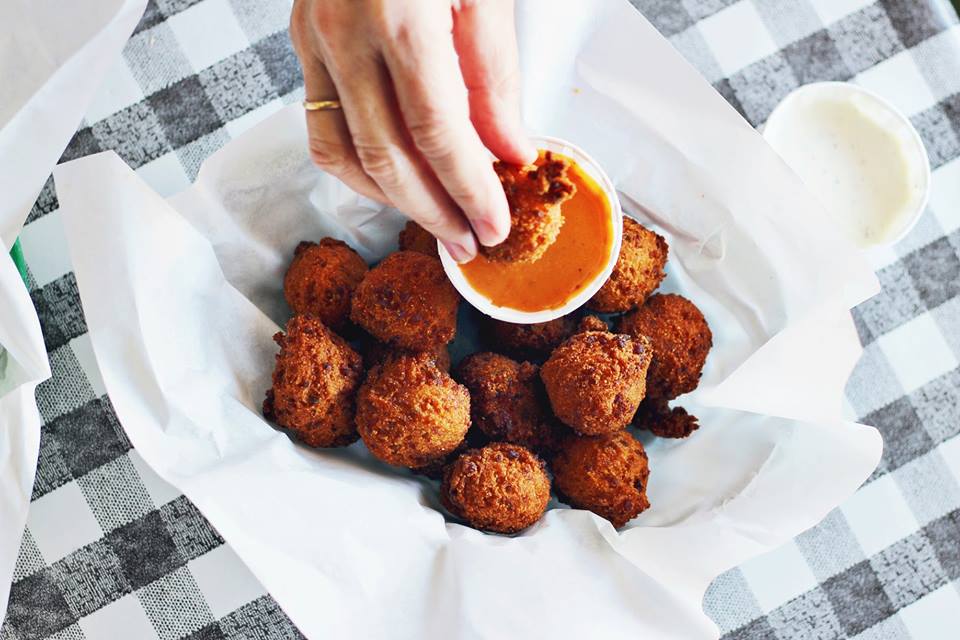 Owner Shannon Wynne says Flying Fish has the best hush puppies in the South.