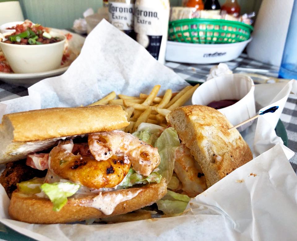 Po boy, oh boy. 