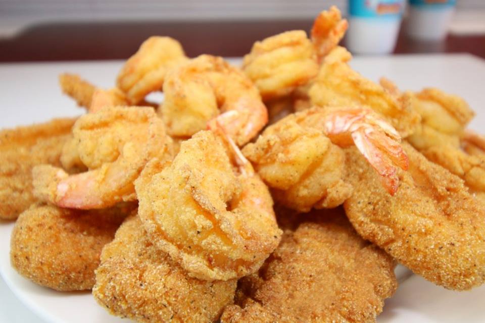 Don't forget about the fried shrimp. 