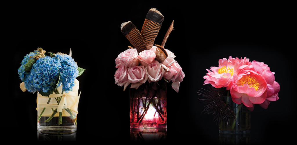 Flowers make a statement.