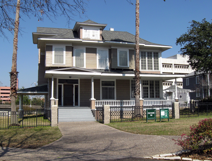 The 1905 Staiti House included revolutionary amenities for the time, like electrical wiring and a built-in icebox.  