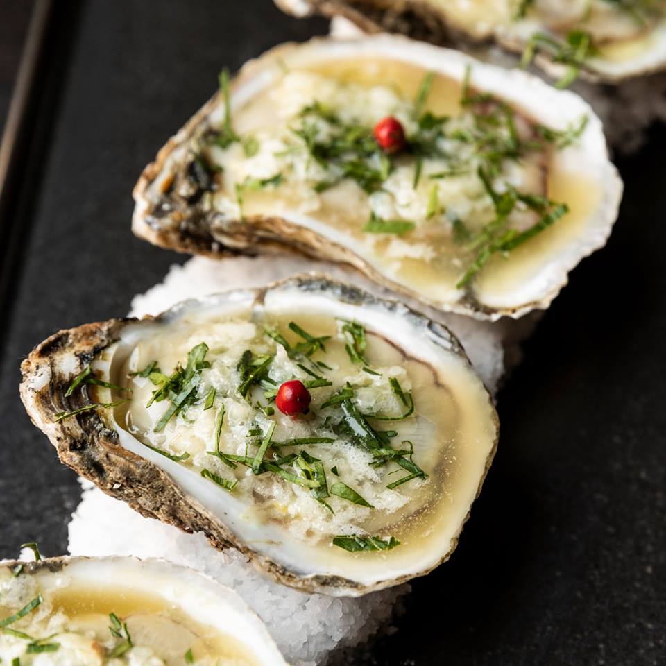 Tris' menu is inspired by the chef's trips across the world. 