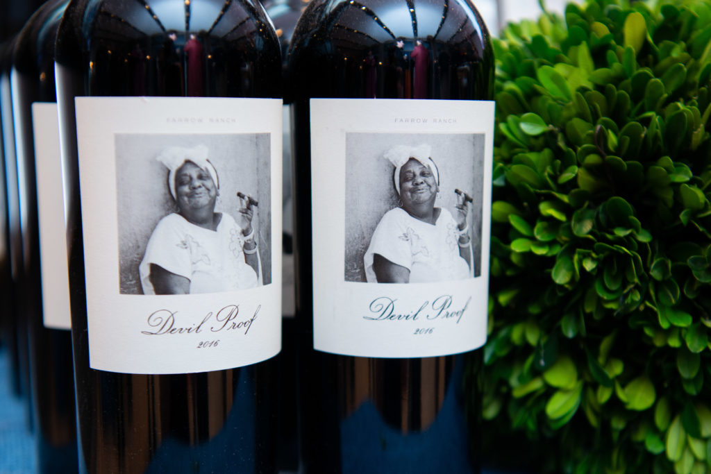 Guests of Houston Astros owner Jim Crane enjoy a preview of Balthezar Cellars, his newest project with winemaker Jesse Katz. (Photo by Michelle Watson/CatchlightGroup.com)