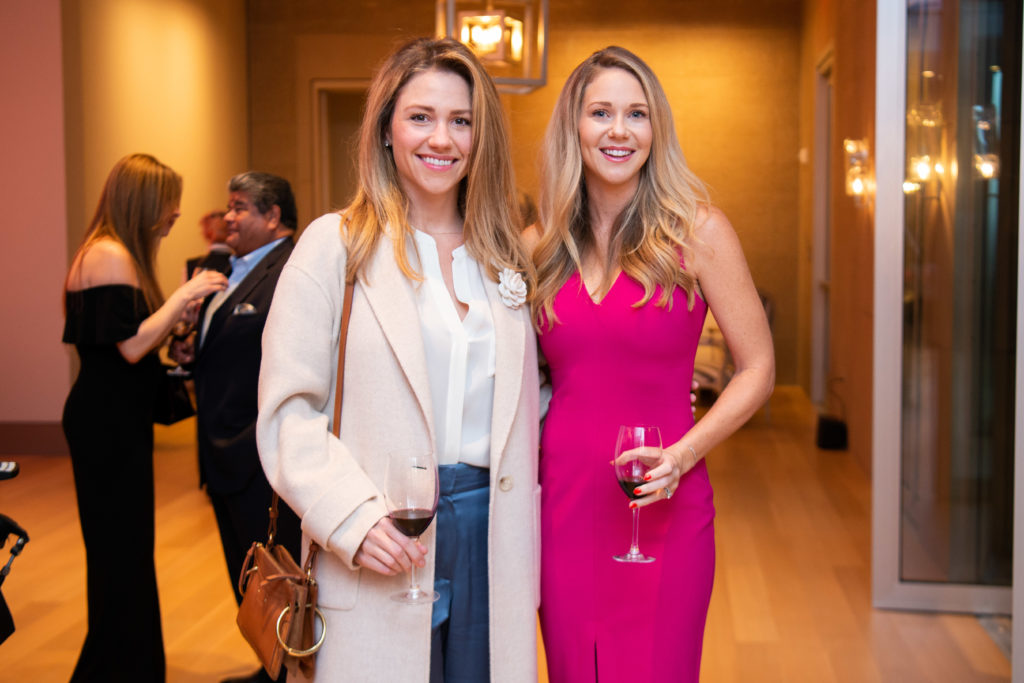 Guests of Houston Astros owner Jim Crane enjoy a preview of Balthezar Cellars, his newest project with winemaker Jesse Katz. (Photo by Michelle Watson/CatchlightGroup.com)