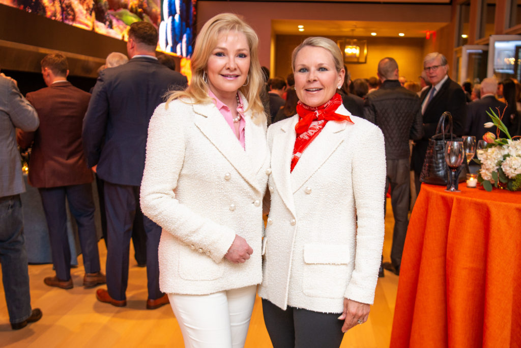 Guests of Houston Astros owner Jim Crane enjoy a preview of Balthezar Cellars, his newest project with winemaker Jesse Katz. (Photo by Michelle Watson/CatchlightGroup.com)