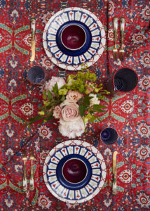 Richard Ginori plates for Cabana.