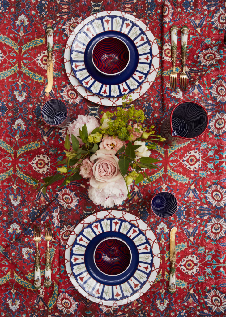 Richard Ginori plates for Cabana.