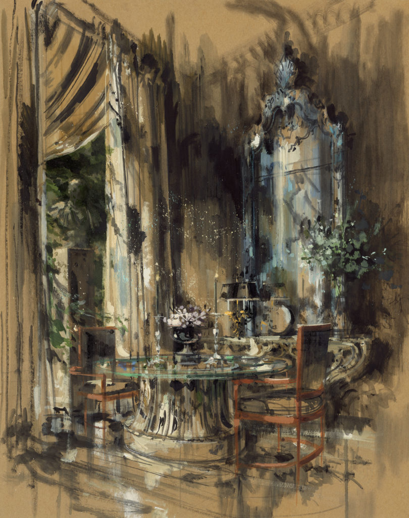 Jerry Leen, Antiquaire & Designer, Dinning Room, Los Angeles, California, 1976