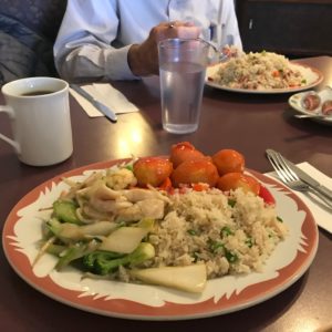 More Chinese cuisine on the prairie. (Photo by Mary Margaret Hansen)
