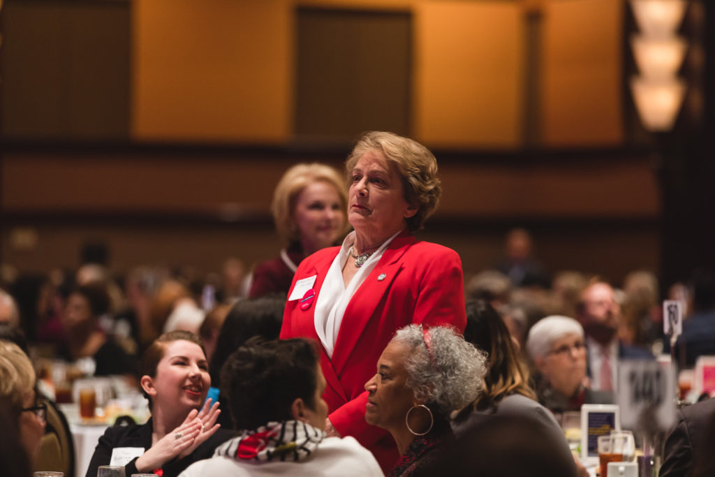 Houston Mayor Pro-Tem Ellen Cohen at the Planned Parenthood Roe v. Wade luncheon.