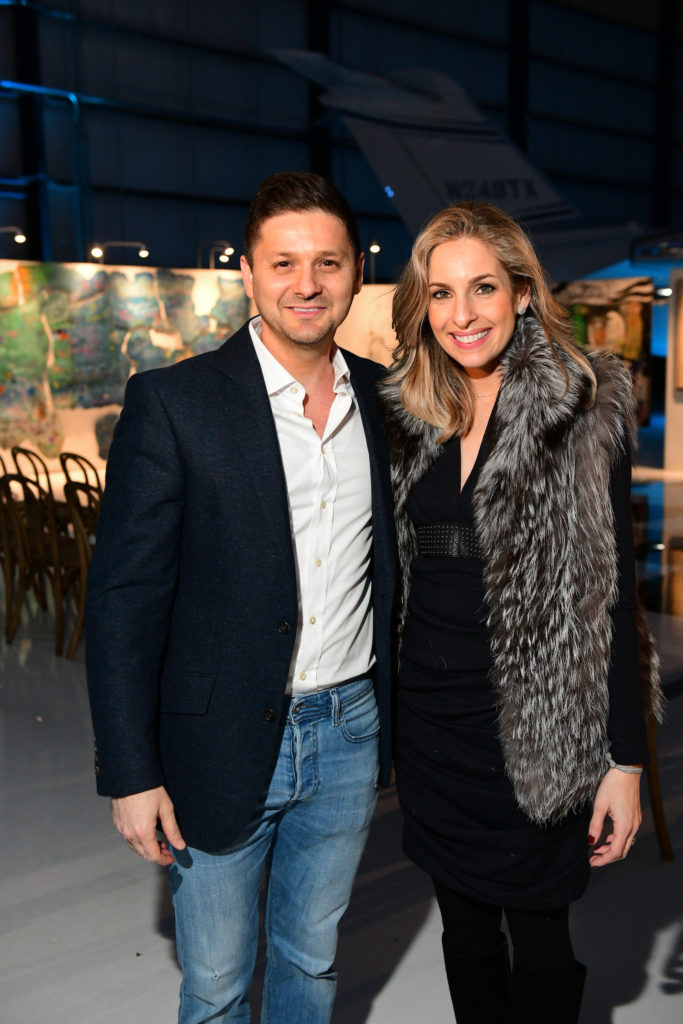 Carlos & Luvi Wheelock at the Children's Assessment Center Art Party in 2019. (Photo by Daniel Ortiz)