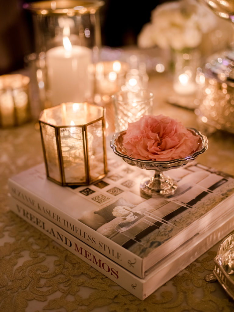 Lovely details at the reception (Photo by Liz Banfield)