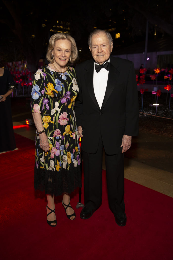 Anne & Charles Duncan at Discovery Green's Gala on the Green. (Photo by Jenny Antill Clifton)
