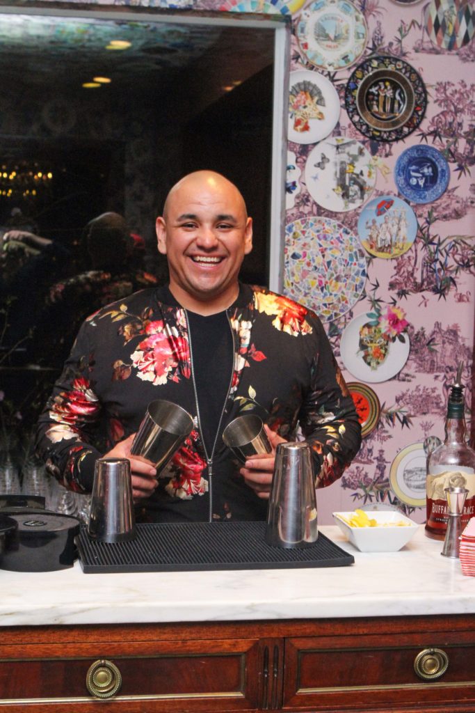 At your service at Moxie. (Photo by Chris P. Bachman)