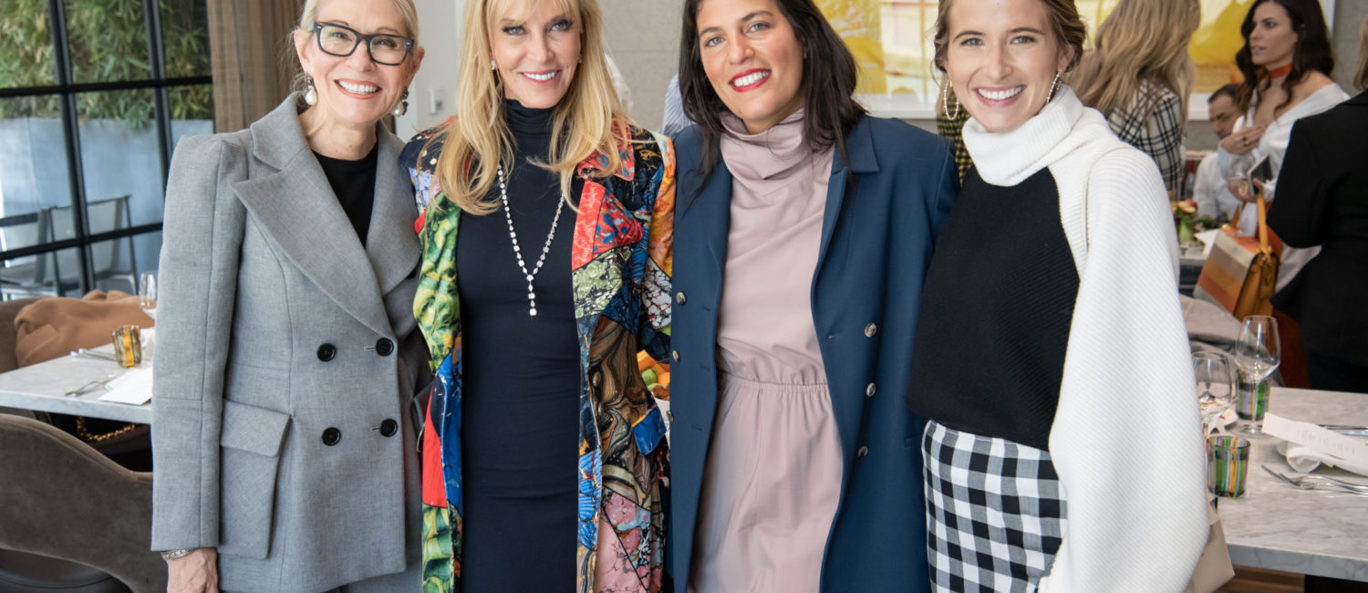 Cindy Rachofsky, Nancy Rogers, Rosie Assoulin, Madison McKinley Isner (Photo by Photographer: Bruno, Snap The Picture)
