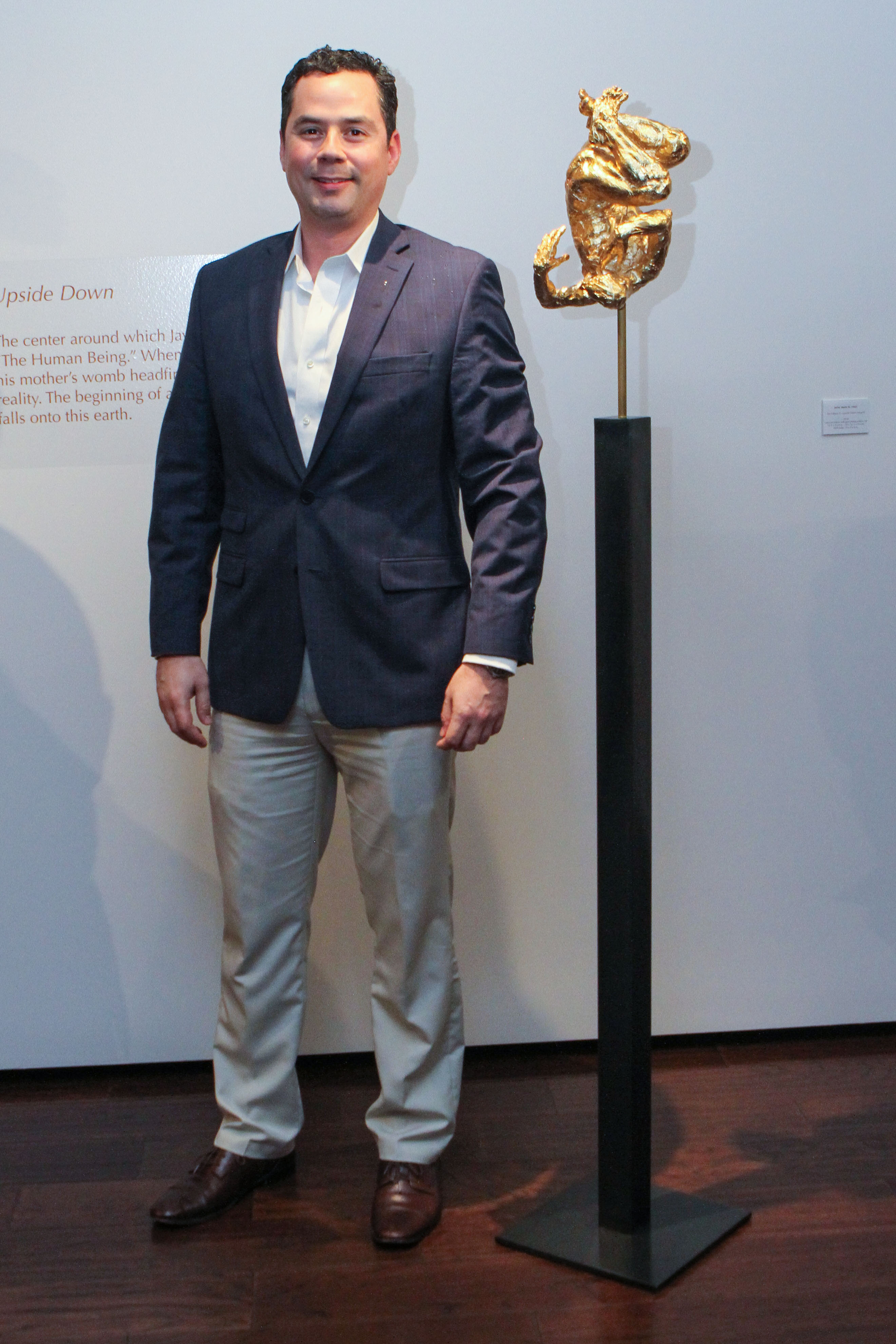 Art of the World Gallery Javier Marín exhibition opening Photo by Chris P. Bachman