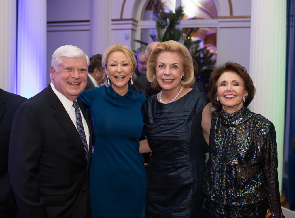 Russell Joseph, Tina Pine, Elise Joseph, Cyvia Wolff at the Houston Museum of Natural Science Siren of Serendip reveal