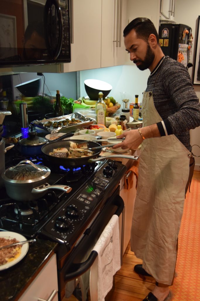 Fady Armanious' kitchen might be small but the results are huge and hugely delicious. (Photo by Shelby Hodge)