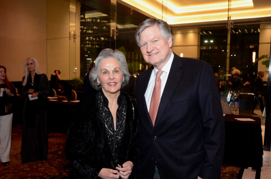 Tracy & David Livingston at the Communities in Schools dinner at The Post Oak Hotel. (Photo by Roswitha Vogler)