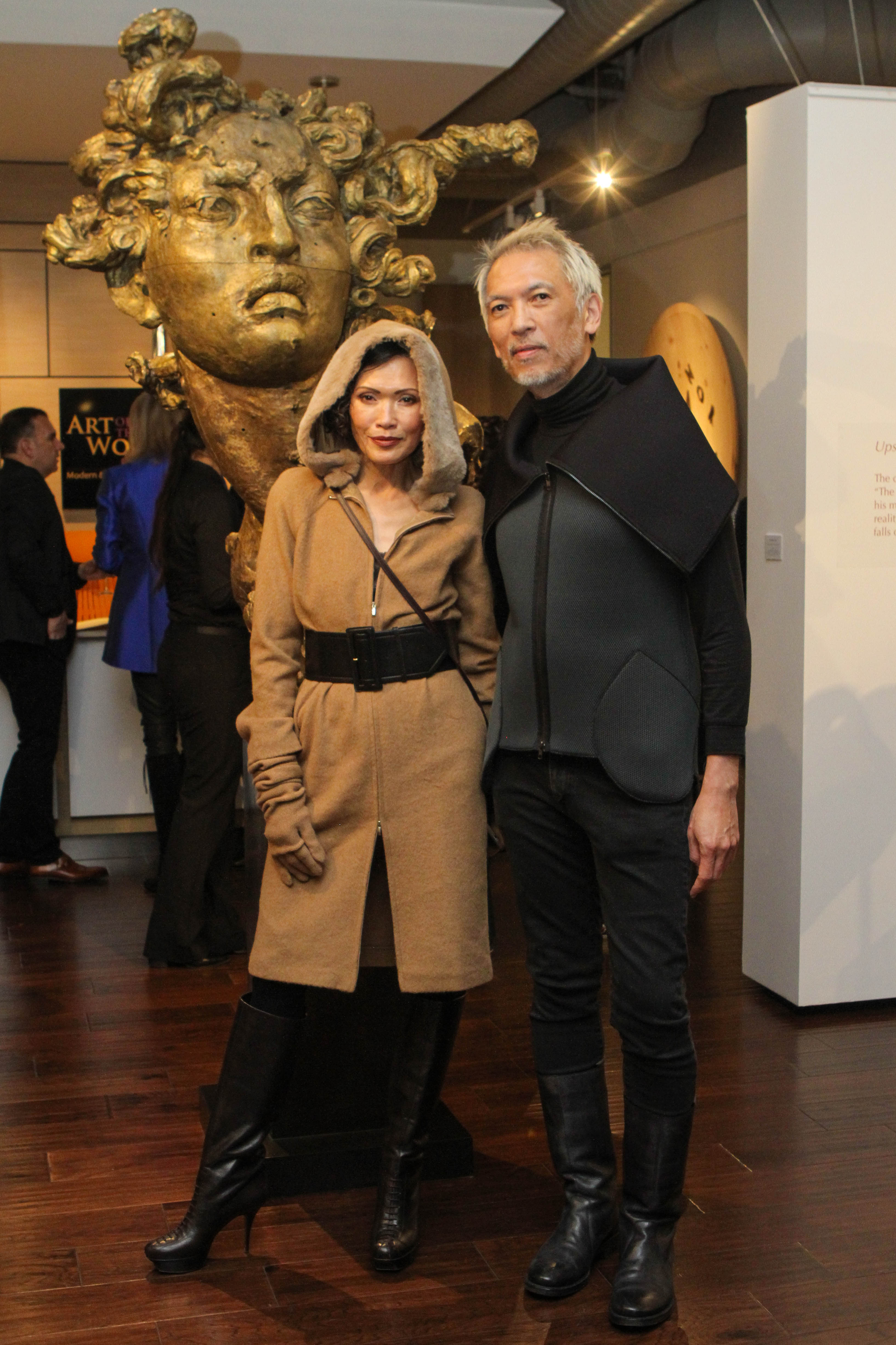 Art of the World Gallery Javier Marín exhibition opening Photo by Chris P. Bachman
