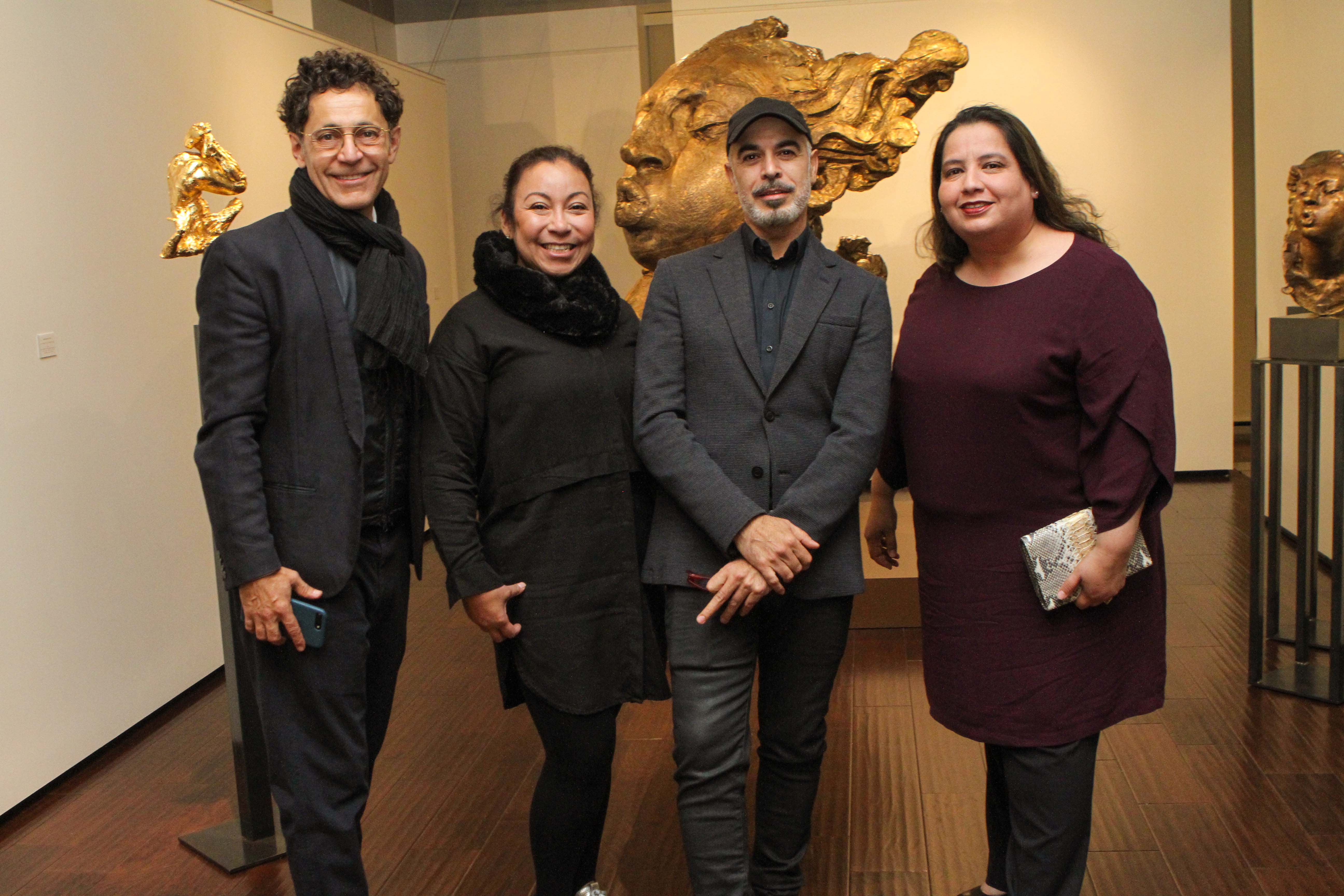 Art of the World Gallery Javier Marín exhibition opening Photo by Chris P. Bachman