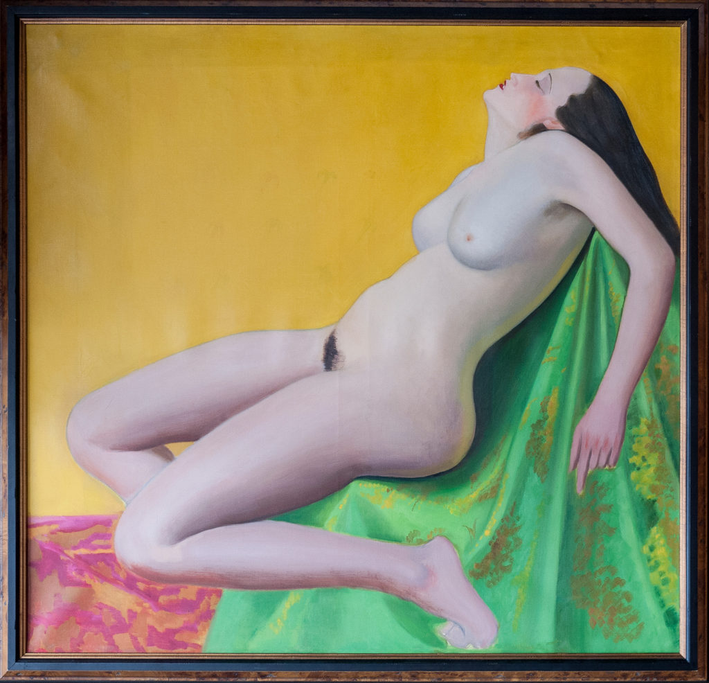 Joseph Stella's "Reclining Nude," 1930, also at Florida's Art Link International, one of the mainstay art exhibitors at the fall HA+A+DS.