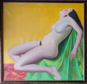 Joseph Stella’s “Reclining Nude,” 1930, also at Florida’s Art Link International, one of the mainstay art exhibitors at the fall HA+A+DS.